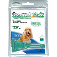 Фронтлайн Комбо капли для собак  для защиты от клещей и блох