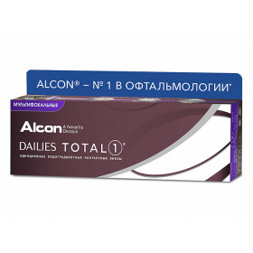 Alcon Dailies Total1 Multifocal, 30pk однодневные контактные линзы мультифокальные