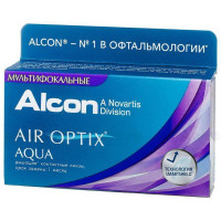 Alcon Air Optix Plus HydraGlyde MultiFocal, 3pk контактные линзы мультифокальные месячной замены