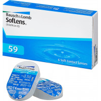 Bausch & Lomb Soflens 59 контактные линзы месячного ношения гидрогелевые 6 шт.