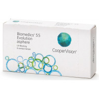 Cooper Vision Biomedics 55 Evolution контактные линзы месячной замены гидрогелевые