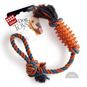 Dog Toys Резиновая палка с веревкой 49см 