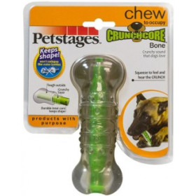 Petstages игрушка для собак "Хрустящая косточка" резиновая 