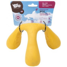 Zogoflex Air Wox игрушка интерактивная для собак 10x15x17 см желтая