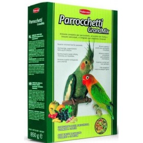 Padovan Корм GRANDMIX Parrocchetti комплексный/основной для средних попугаев 