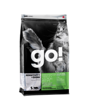 GO! Sensitivity + Shine беззерновой корм для котят и кошек с чувствительным пищеварением с форелью и лососем
