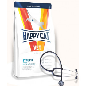 Happy Cat vet diet Struvit диета при заболеваниях мочевыводящих путей, струвите
