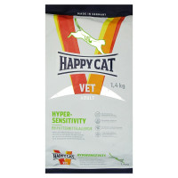 Happy Cat vet diet Hypersensitiviry диета снижения кожной и кишечной симптоматики аллергии