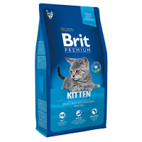 Brit Premium Cat Kitten для котят, беременных и кормящих кошек, курица в лососевом соусе