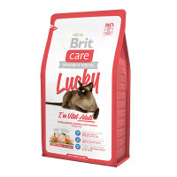 Brit Care Cat Lucky Vital Adult гипоаллергенный корм для взрослых кошек курица