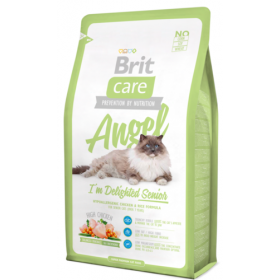 Brit Care Cat Angel Delighted Senior сухой корм для пожилых кошек +7 лет курица