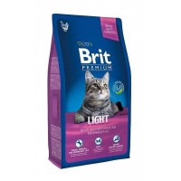 Brit Premium Cat Light сухой корм для кошек с избыточным весом, курица и печень