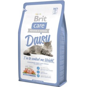 Brit Care Cat Daisy гипоаллергенный корм для кошек с избыточным весом, индейка и рис