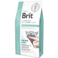 Brit Veterinary Diet Cat GF Struvit беззерновая диета для кошек при струвитном типе МКБ