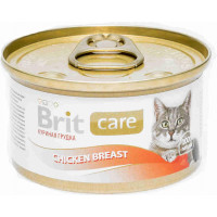 Brit Care Cat Chicken Breast Консервы для кошек куриная грудка 80 гр.