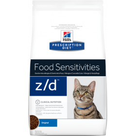 HILLS PD Z/D сухой для кошек при пищевой аллергии 