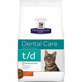 HILLS PD t/d сухой корм для кошек с заболеваниями полости рта