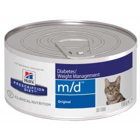 HILLS PD m/d консервы для лечения сахарного диабета и ожирения для кошек всех пород