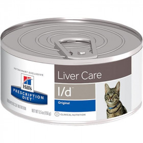 HILLS PD l/D консерва для кошек с заболеваниями печени, 156 гр.