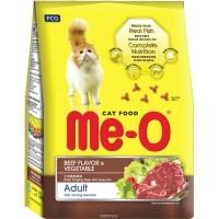Me-O сухой корм для кошек Говядина с овощами