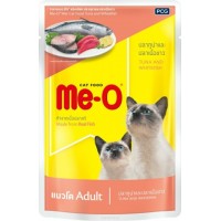 Me-O пауч в желе для кошек Тунец Белая рыба 80 гр