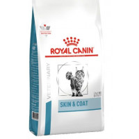 Royal Canin Vet Skin&Coat корм для стерилизованных/кастрированных кошек и котов с чувствительной шерстью и кожей