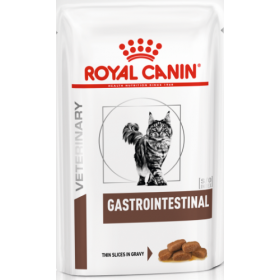 Royal Canin vet Gastro Intestinal Feline влажная диета для кошек при заболеваниях печени и нарушениях пищеварения