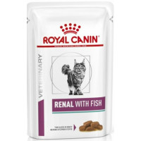 Royal Canin vet Renal Feline влажная диета для кошек при хронической почечной недостаточности, тунец