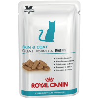 Royal Canin VCN Skin&Coat Coat Formula  питание для для кастрированных/стерилизованных котов и кошек с повышенной чувствительностью кожи и шерсти