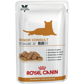 Royal Canin VCN Senior Consult Stage 2 питание для котов и кошек старше 7 лет, имеющих видимые признаки старения