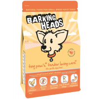 Barking Heads беззерновой корм для собак мелких пород с чувствительным пищеварением с курицей и рисом