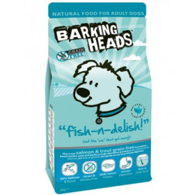 Barking Heads беззерновой корм для собак с лососем, форелью и бататом «Рыбка-вкусняшка»