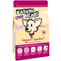 Barking Heads беззерновой корм для собак малых пород с уткой и бататом «Кряква для Мелколапого»