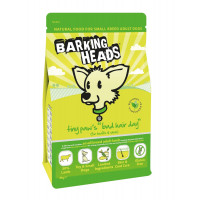 Barking Heads беззерновой корм для собак мелких пород с проблемной шерстью с ягненком и рисом