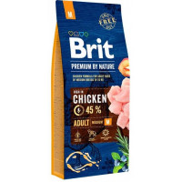 Brit Premium by Nature Dog Adult M корм для взрослых собак средних пород 