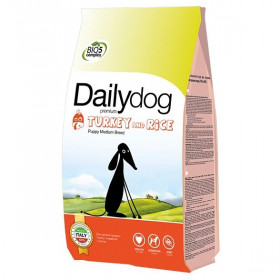 Dailydog Puppy Medium Breed Turkey корм для щенков средних пород с индейкой и рисом