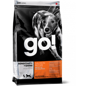 GO! Sensitivity+Shine беззерновой корм для щенков и собак со свежим лососем и овсянкой