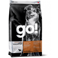GO! Sensitivity+Shine беззерновой корм для щенков и собак со свежей олениной для чувствительного пищеварения 