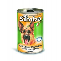 SIMBA Dog консервы для собак кусочки дичь 