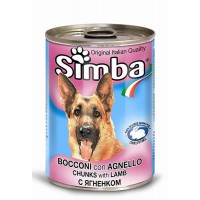 SIMBA Dog консервы для собак кусочки ягненка
