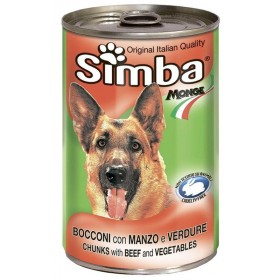 SIMBA Dog консервы для собак кусочки говядина с овощами 1230 гр.
