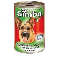 SIMBA Dog консервы для собак кусочки мяса 1230 гр.