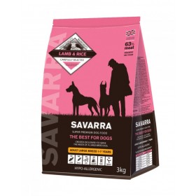 SAVARRA Dog Adult Large Breed сухой корм для взрослых крупных собак ягненок