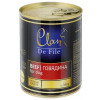 Clan de File консервы для собак говядина 340 гр.