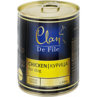 Clan de File консервы для собак курица 340 гр.