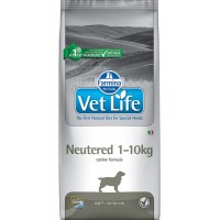 Farmina Vet Life Dog Neutered 1-10 кг диета для кастрированных или стерилизованных собак весом до 10 кг