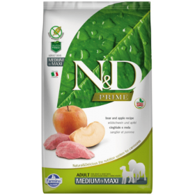Farmina N&D Dog GF Boar Apple Adult medium&maxi беззерновой корм для взрослых собак, мясо кабана яблоко