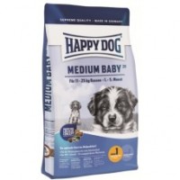 Happy Dog Суприм Медиум Бэби 28 для щенков средних пород (4нед.-5 мес)