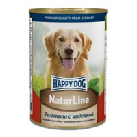 Happy Dog Nature Line консервы для собак телятина с индейкой