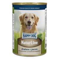 Happy Dog Nature Line консервы для собак ягненок с рисом